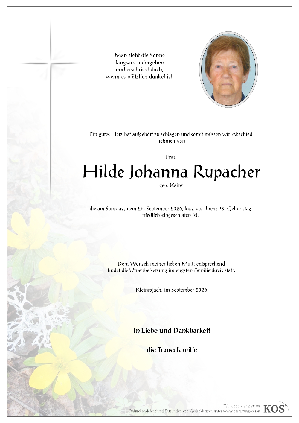 Hilde Johanna Rupacher